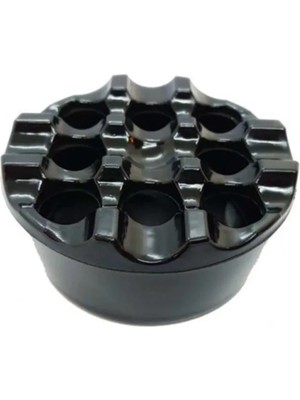 Yanmaz Izgaralı Küllük Yuvarlak