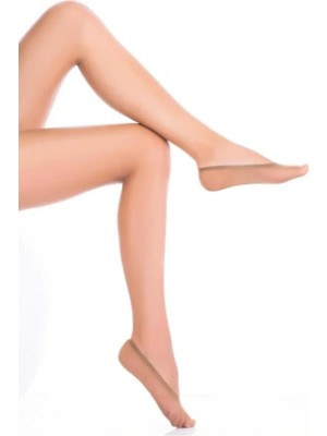 Microfiber Suba Kadın Babet Çorap Ten 57