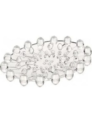 Plastik Şeffaf Katı Sabunluk Y 064 Dolly Lüks Şeffaf