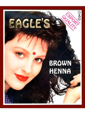 Eagle's Orijinal Hint Kınası Saç Boyası Kahverengi - Brown Henna