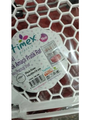 Mutfak Rafı Bardak Düzenleyici Bardak Rafı Dolap Içi Düzenleyici 14X30X15 ROYALEKS-TİM308