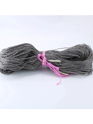 Koyu Gri Renk Çile Kağıt Ip Çanta Ipi Supla Ipi  No:53 - (550-600 Gr)