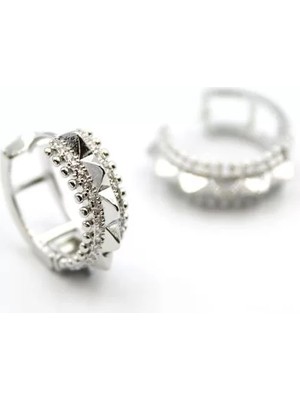 Halka Küpe - Gümüş