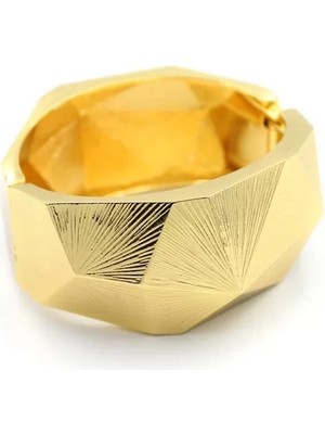 Kelepçe Bilezik - Altın