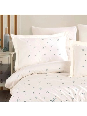 Colezium Çift Kişilik Poplin Premium Nakışlı Nev Spring
