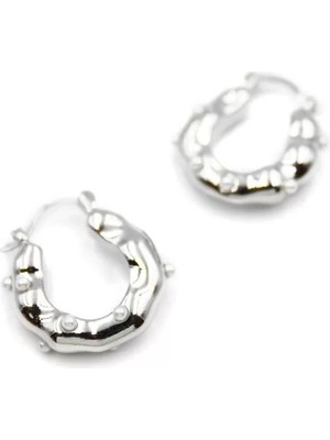 Inci Halka Küpe - Gümüş