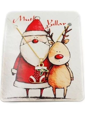 Yeni Yıl Kolye - Altın