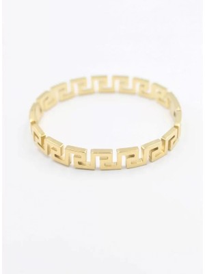 Kıvrımlı Bilezik - Altın