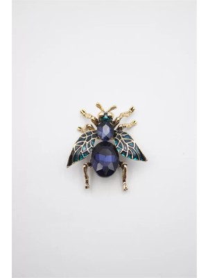 Arı Broş - Mavi
