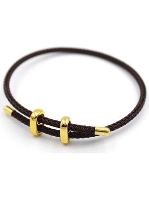 Hasır Bileklik - Kahverengi