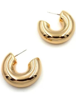 Halka Küpe - Altın