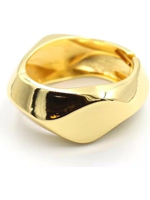 Kelepçe Bilezik - Altın