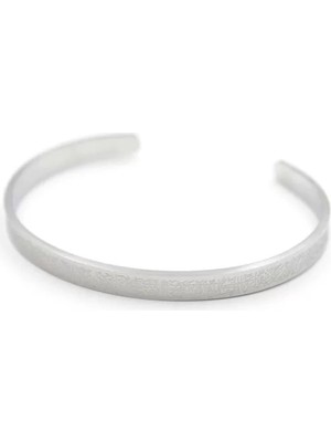 Ayetel Kürsi Bilezik - Gümüş