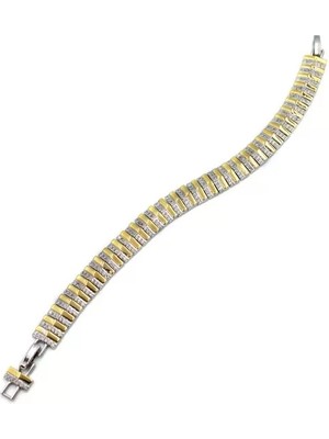 Zirkon Taşlı Bileklik - Gümüş