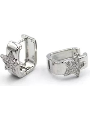 Yıldız Küpe - Gümüş