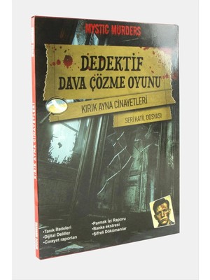 DS LLC Kırık Cinayetleri Dedektif Dava Çözme Oyunu DLLSRSBJ34