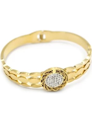 Örgü Bilezik - Altın