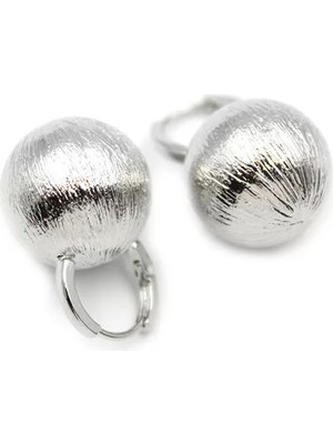 Top Küpe - Gümüş