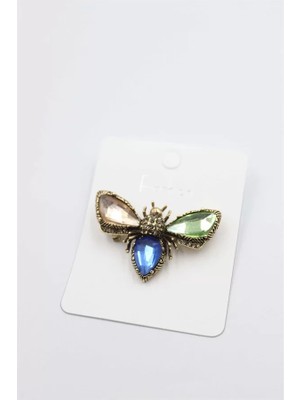 Arı Broş - Çok Renkli