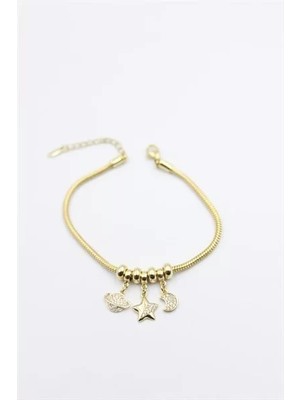 Gezegen Charm Bileklik - Altın