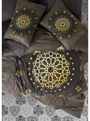 Colezium Ce Saten Çift Kişilik Nev Takımı Togay Antrasit