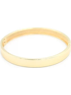 Kalın Ajda Bilezik - Altın