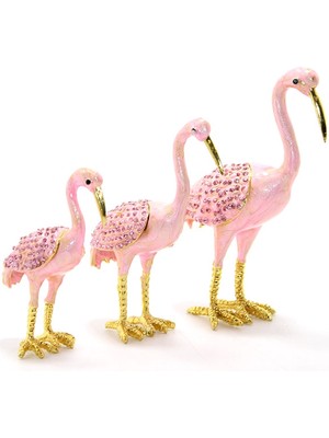 Ethab Ticaret Swarovski 3'lü Flamingo