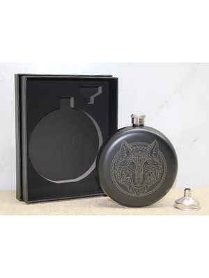 Ethab Ticaret Kurt Motifli Hunili Matara Seti