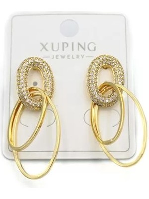 Halkalı Küpe - Altın