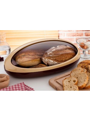 Pazarcan Oval Ekmek Saklama Kutusu