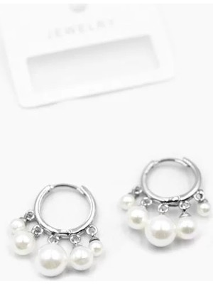 Inci Sallantılı Shakira Küpe - Gümüş