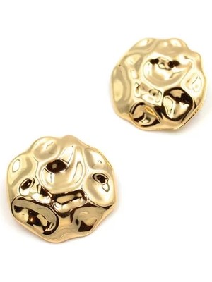 Plaka Küpe - Altın