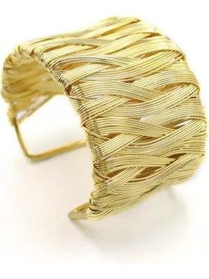 Plaka Bilezik - Altın