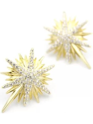 Kuzey Yıldızı Küpe - Altın