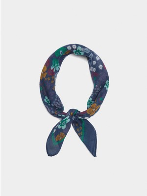 Parfois Kadın %100 Pamuklu Kare Desenli Fular