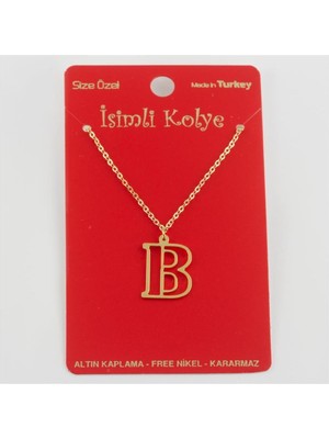 DS LLC Prinç Harfli Kolye DLLSRSBJ34