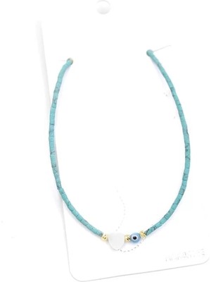 Afgan Boncuk Halhal - Su Yeşili