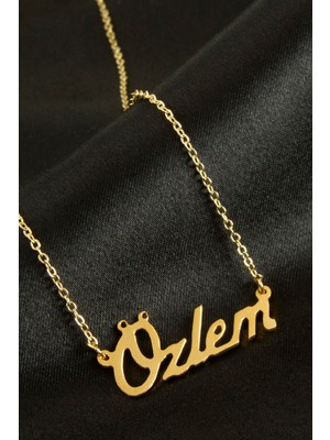 DS LLC Özlem Isimli Kolye (Kişiye Özel) DLLSRSBJ34