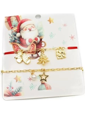 Yılbaşı Bileklik - Kırmızı