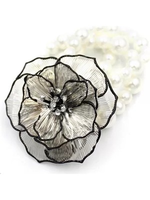 Inci Çiçek Bileklik - Gümüş