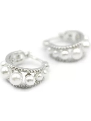 Inci Halka Küpe - Gümüş