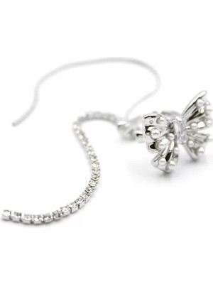 Kelebek Kıkırdak Küpe - Gümüş