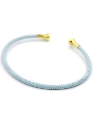 Hasır Pndr Bileklik - Açık Mavi