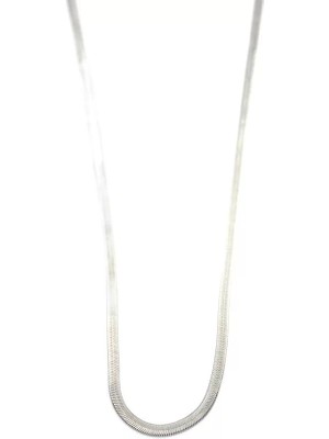 Xuping Italyan Zincir KOLYE-60CM - Gümüş