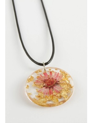 DS LLC Papatya Epoksi Kolye DLLSRSBJ34