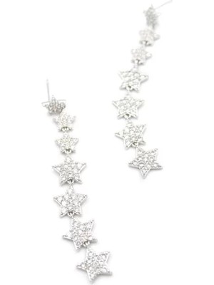 Yıldız Küpe - Gümüş