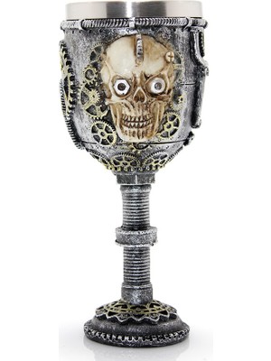 Ethab Ticaret Tasarım Paslanmaz Çelik Kadeh Bardak Model 4