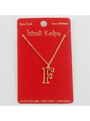 DS LLC Prinç Harfli Kolye DLLSRSBJ34