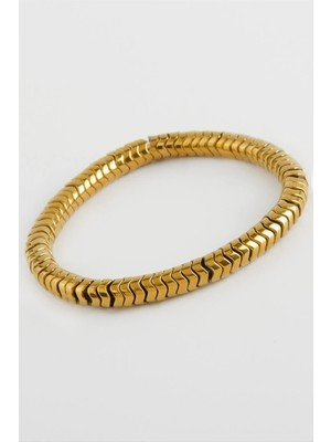 DS LLC Hematit Doğaltaş Bileklik DLLSRSBJ34