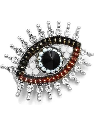 Göz Broş - Gümüş